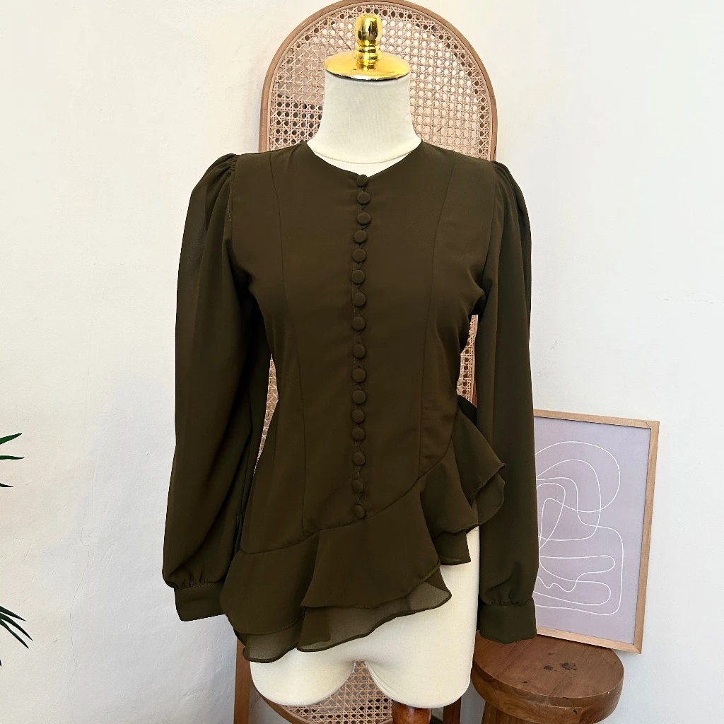 Eunha Blouse Series – Blouse Manis dengan nuansa feminin & elegan
